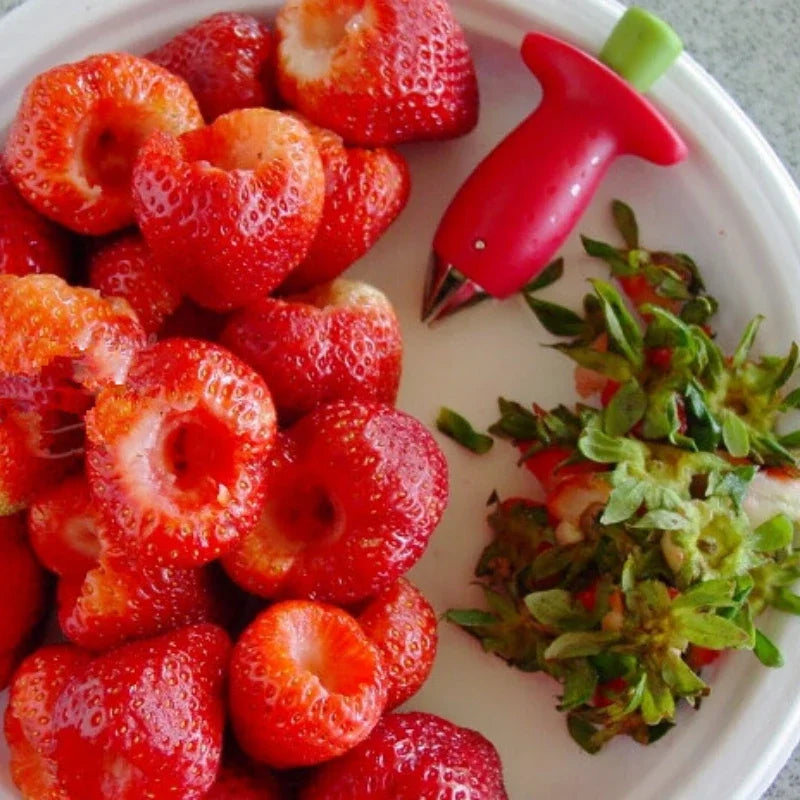 Erdbeer-Huller & Cutter – Perfekt für schnelle & einfache Zubereitung! 🍓✨