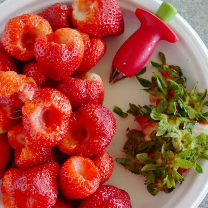 Erdbeer-Huller & Cutter – Perfekt für schnelle & einfache Zubereitung! 🍓✨