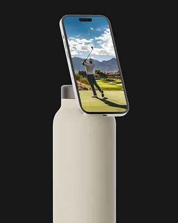MagHold™ – Magnetische Sport-Trinkflasche mit Handyhalterung