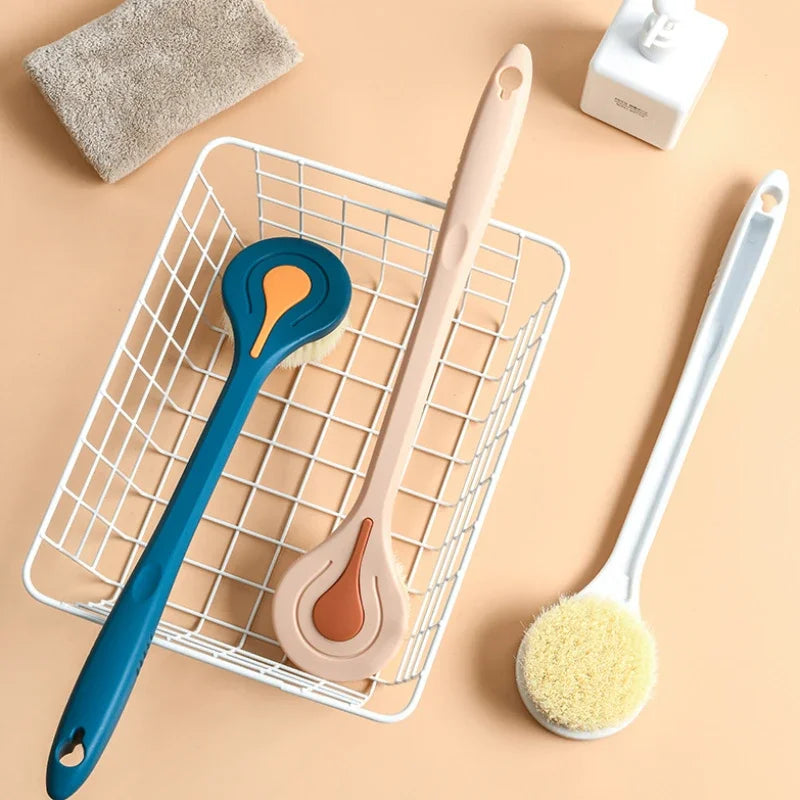 Langer Duschpinsel – Sanfte Reinigung & Massage für Rücken & Körper! 🚿✨