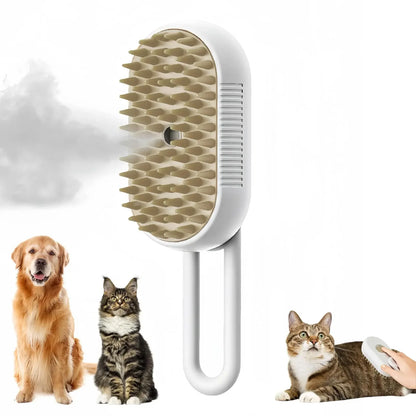 PetCare 3-in-1 SteamBrush – Die ultimative Fellpflege für Hunde & Katzen!