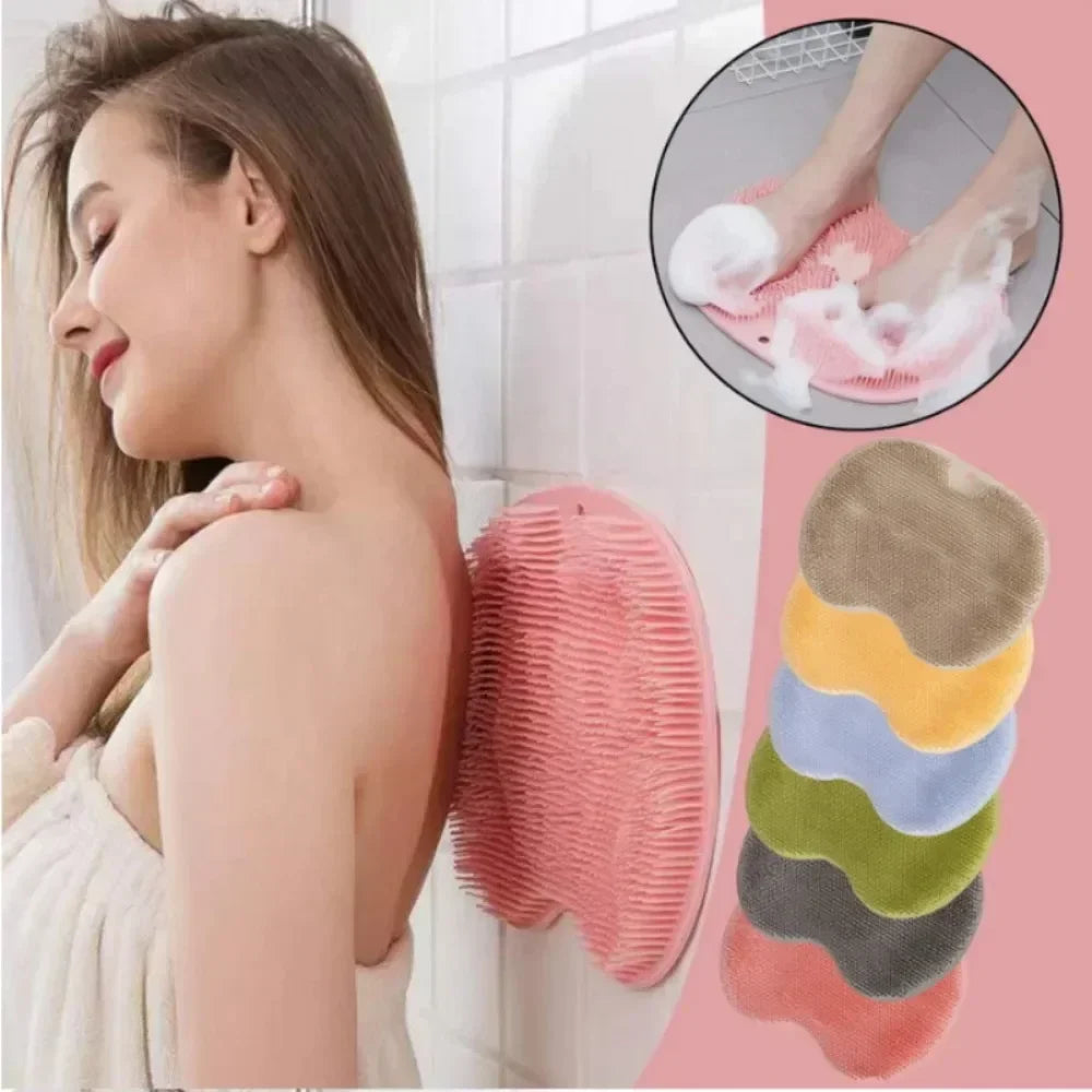 Silikon-Duschmassage & Peeling-Matte – Wellness für deine Haut! 🚿✨