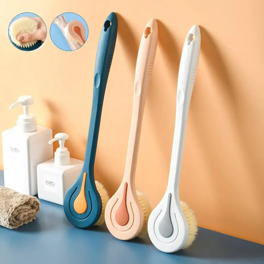 Langer Duschpinsel – Sanfte Reinigung & Massage für Rücken & Körper! 🚿✨