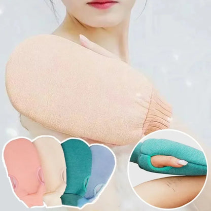 Peeling-Handschuh & Dusch-Peeling-Pad – Sanfte Hauterneuerung für ein Spa-Erlebnis zu Hause! 🛁✨