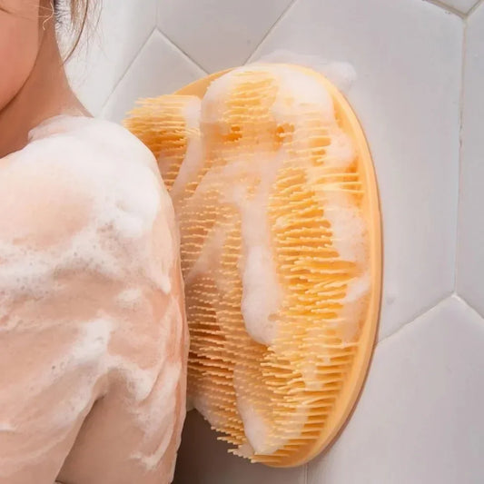 Silikon-Duschmassage & Peeling-Matte – Wellness für deine Haut! 🚿✨