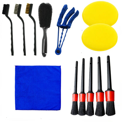 13-teiliges Auto-Detailing-Bürsten-Set – Perfekte Reinigung für jedes Detail! 🚗✨
