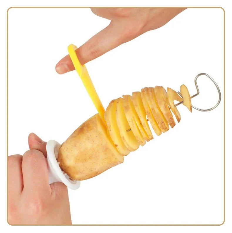 Wirbelwind Kartoffel-Spiralschneider – Der Hingucker für deine Küche! 🍟✨
