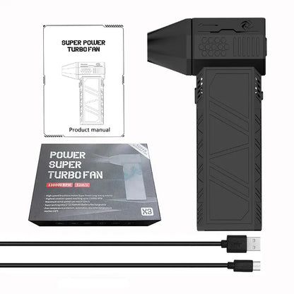 CAER Mini Turbo Jet Fan – Kraftvolles Reinigungsgebläse für Auto & Computer! 💨🚀