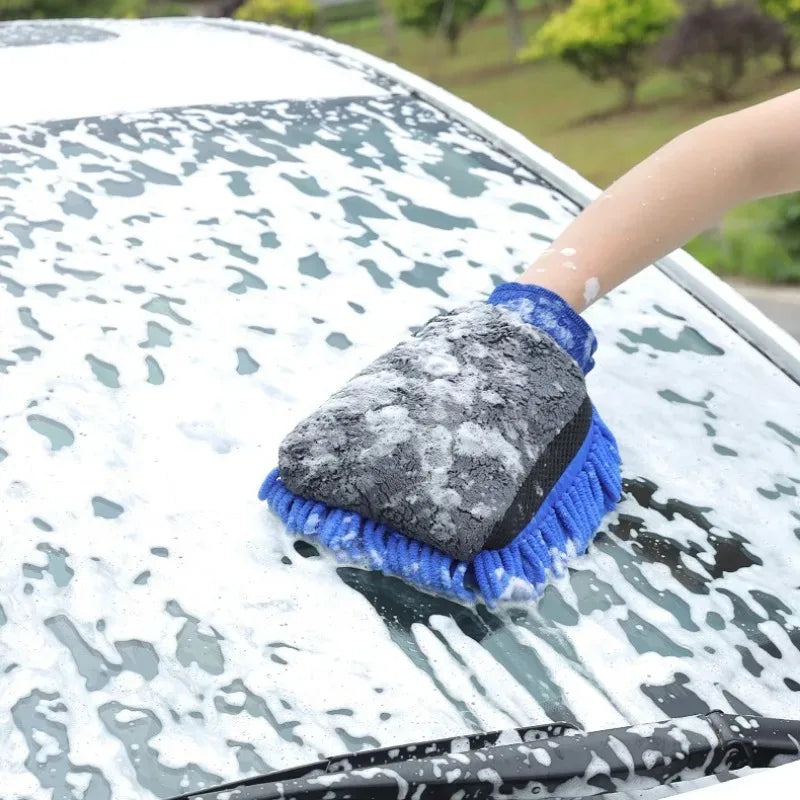 Mikrofaser Autowaschhandschuh – Kratzfreie Reinigung für strahlenden Glanz! 🚗✨