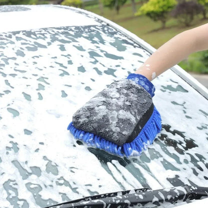 Mikrofaser Autowaschhandschuh – Kratzfreie Reinigung für strahlenden Glanz! 🚗✨