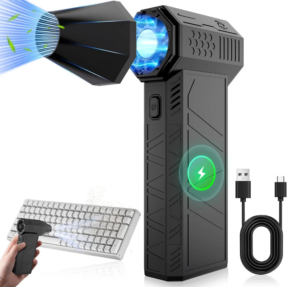 CAER Mini Turbo Jet Fan – Kraftvolles Reinigungsgebläse für Auto & Computer! 💨🚀
