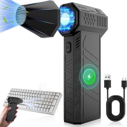 CAER Mini Turbo Jet Fan – Kraftvolles Reinigungsgebläse für Auto & Computer! 💨🚀