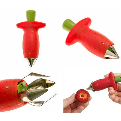 Erdbeer-Huller & Cutter – Perfekt für schnelle & einfache Zubereitung! 🍓✨