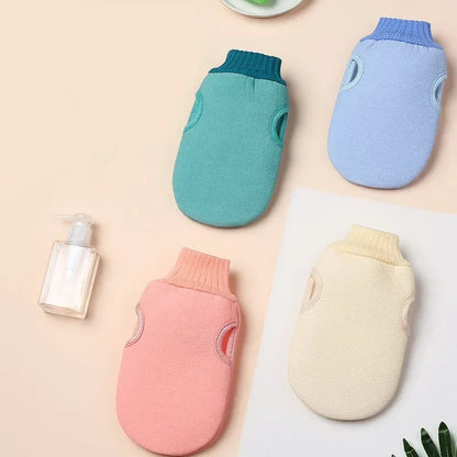 Peeling-Handschuh & Dusch-Peeling-Pad – Sanfte Hauterneuerung für ein Spa-Erlebnis zu Hause! 🛁✨