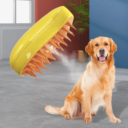 PetCare 3-in-1 SteamBrush – Die ultimative Fellpflege für Hunde & Katzen!