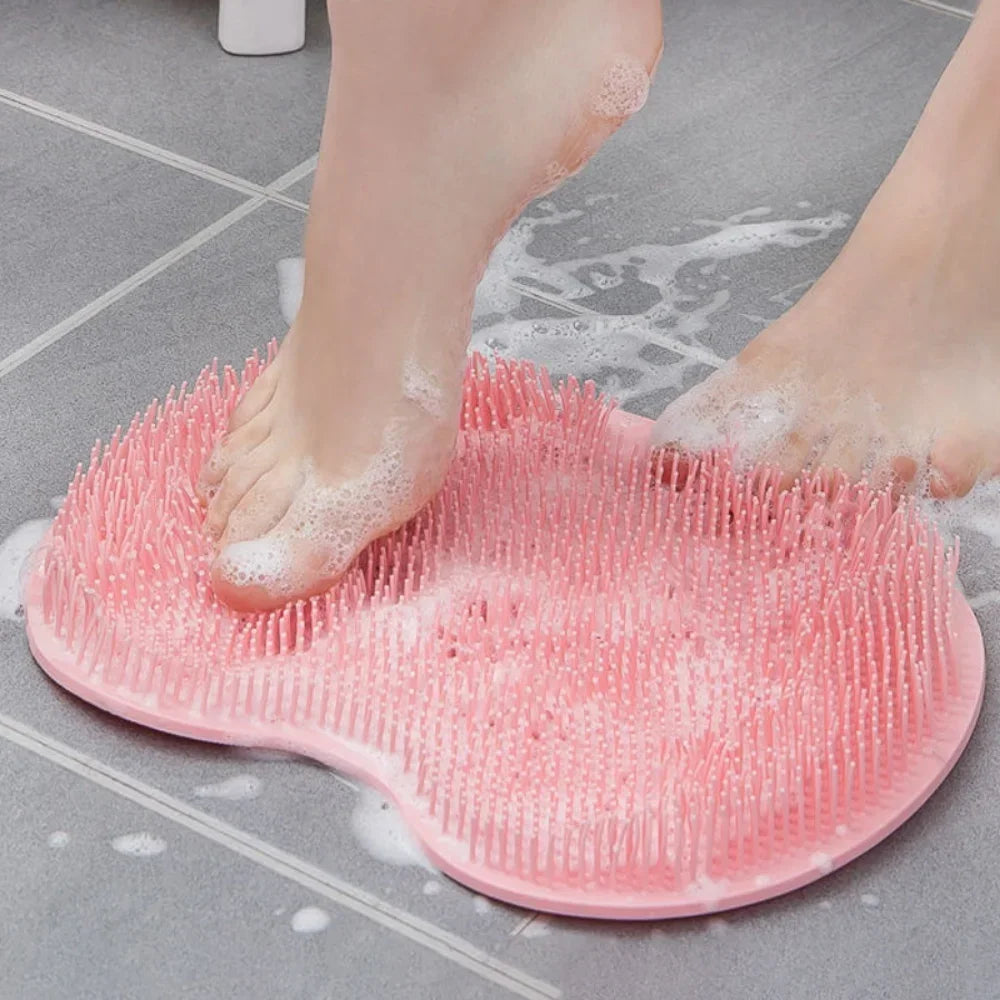 Silikon-Duschmassage & Peeling-Matte – Wellness für deine Haut! 🚿✨