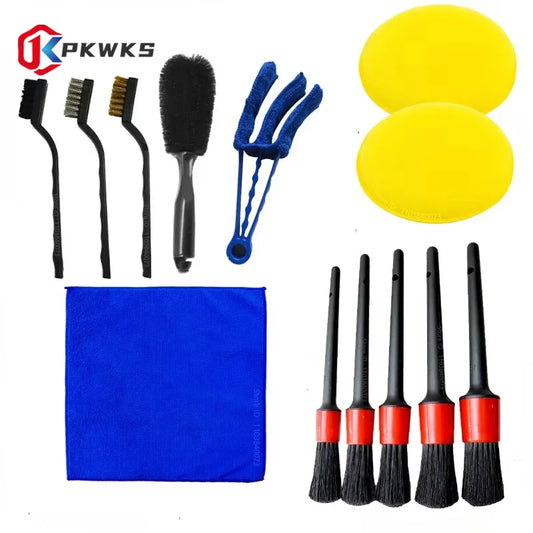 13-teiliges Auto-Detailing-Bürsten-Set – Perfekte Reinigung für jedes Detail! 🚗✨