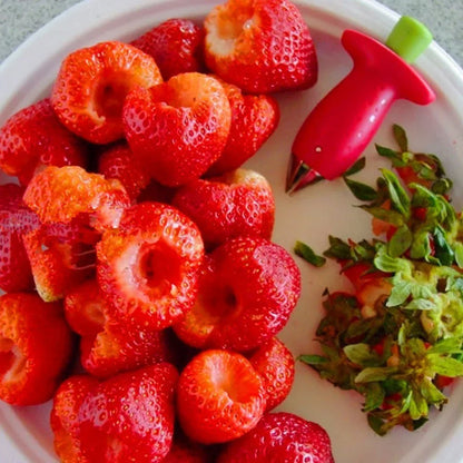 Erdbeer-Huller & Cutter – Perfekt für schnelle & einfache Zubereitung! 🍓✨