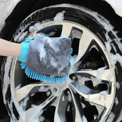 Mikrofaser Autowaschhandschuh – Kratzfreie Reinigung für strahlenden Glanz! 🚗✨