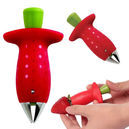 Erdbeer-Huller & Cutter – Perfekt für schnelle & einfache Zubereitung! 🍓✨
